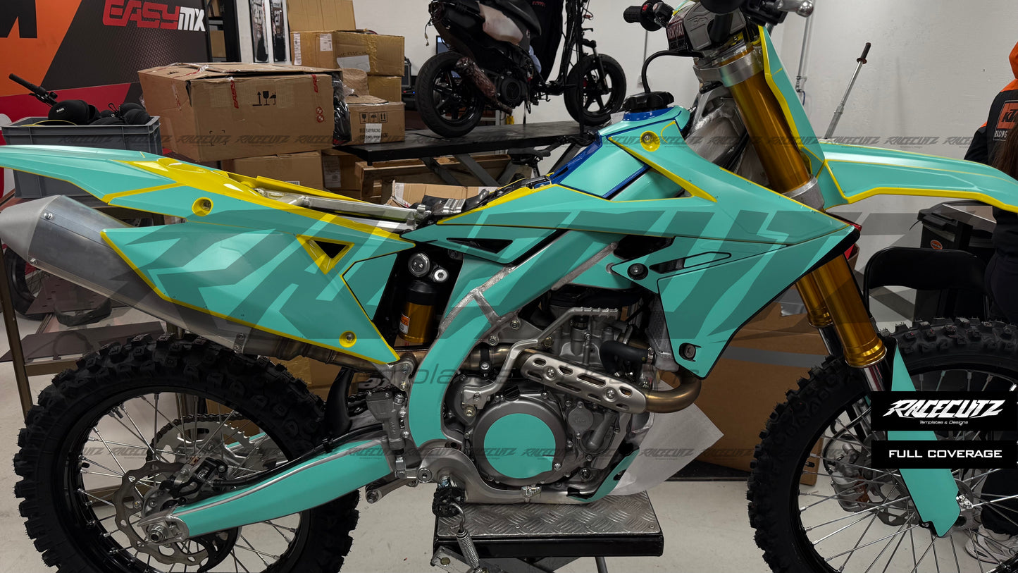 SUZUKI RM-Z 250 2019-2026 & 450 2018-2026 TEMPLATE