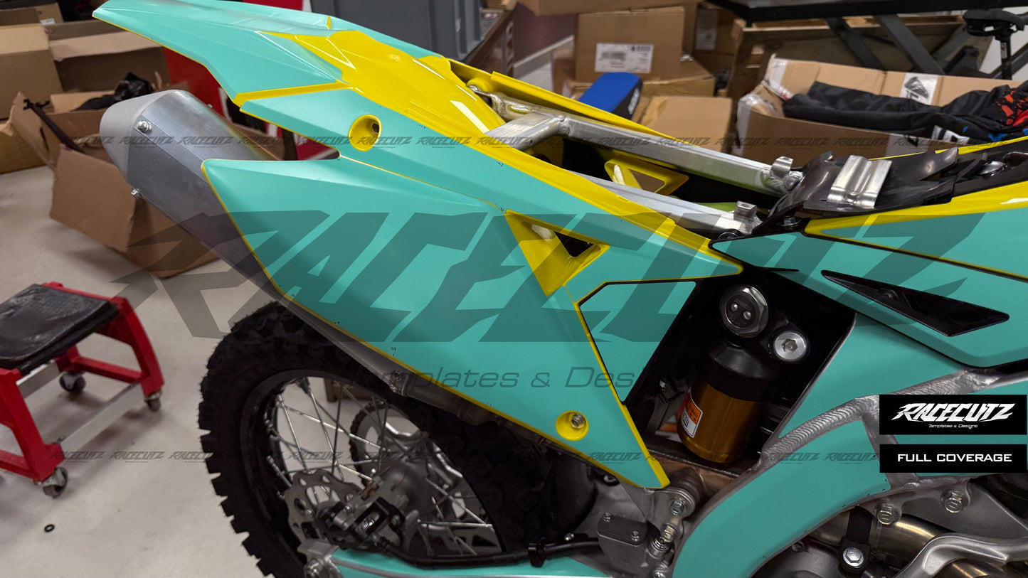 SUZUKI RM-Z 250 2019-2026 & 450 2018-2026 TEMPLATE