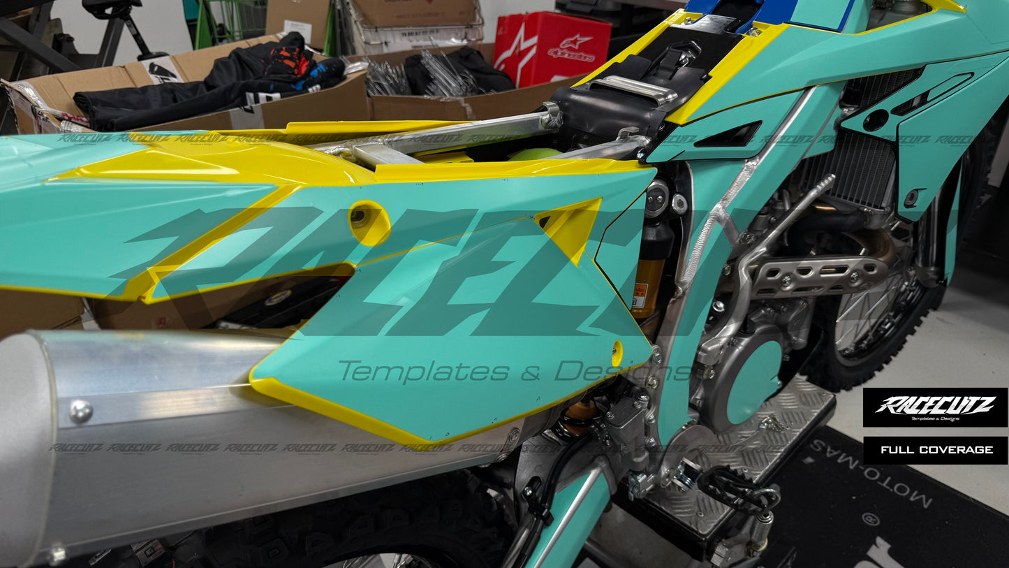 SUZUKI RM-Z 250 2019-2026 & 450 2018-2026 TEMPLATE