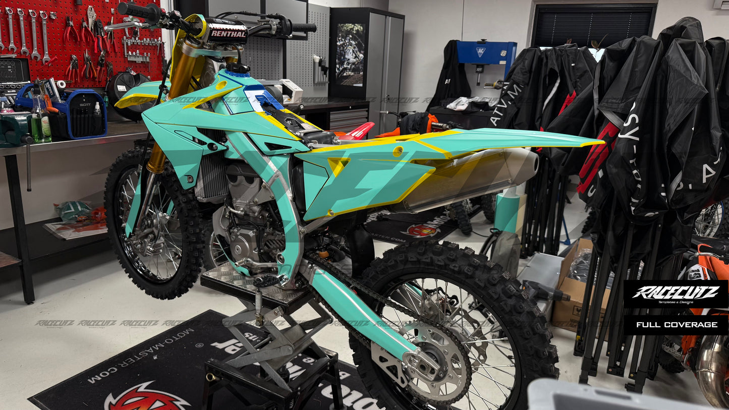 SUZUKI RM-Z 250 2019-2026 & 450 2018-2026 TEMPLATE