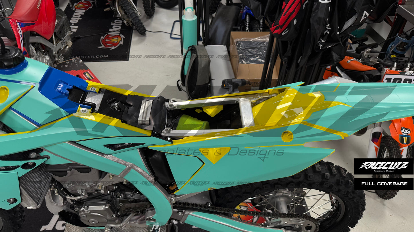 SUZUKI RM-Z 250 2019-2026 & 450 2018-2026 TEMPLATE