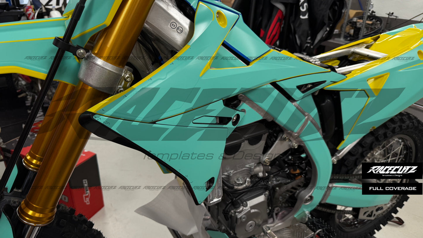 SUZUKI RM-Z 250 2019-2026 & 450 2018-2026 TEMPLATE