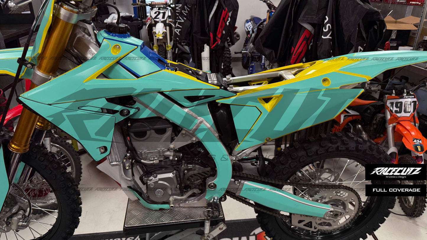 SUZUKI RM-Z 250 2019-2026 & 450 2018-2026 TEMPLATE
