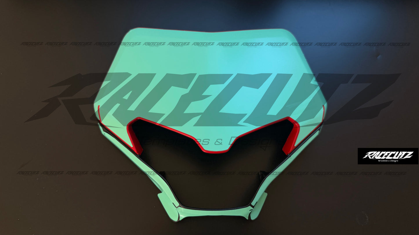 DUCATI DESMO EDS 2026 - HEADLIGHT MASK TEMPLATE