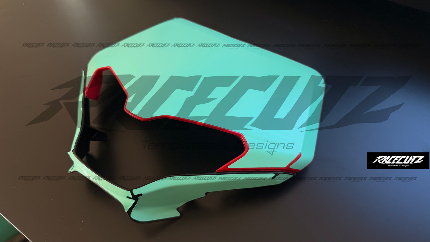 DUCATI DESMO EDS 2026 - HEADLIGHT MASK TEMPLATE