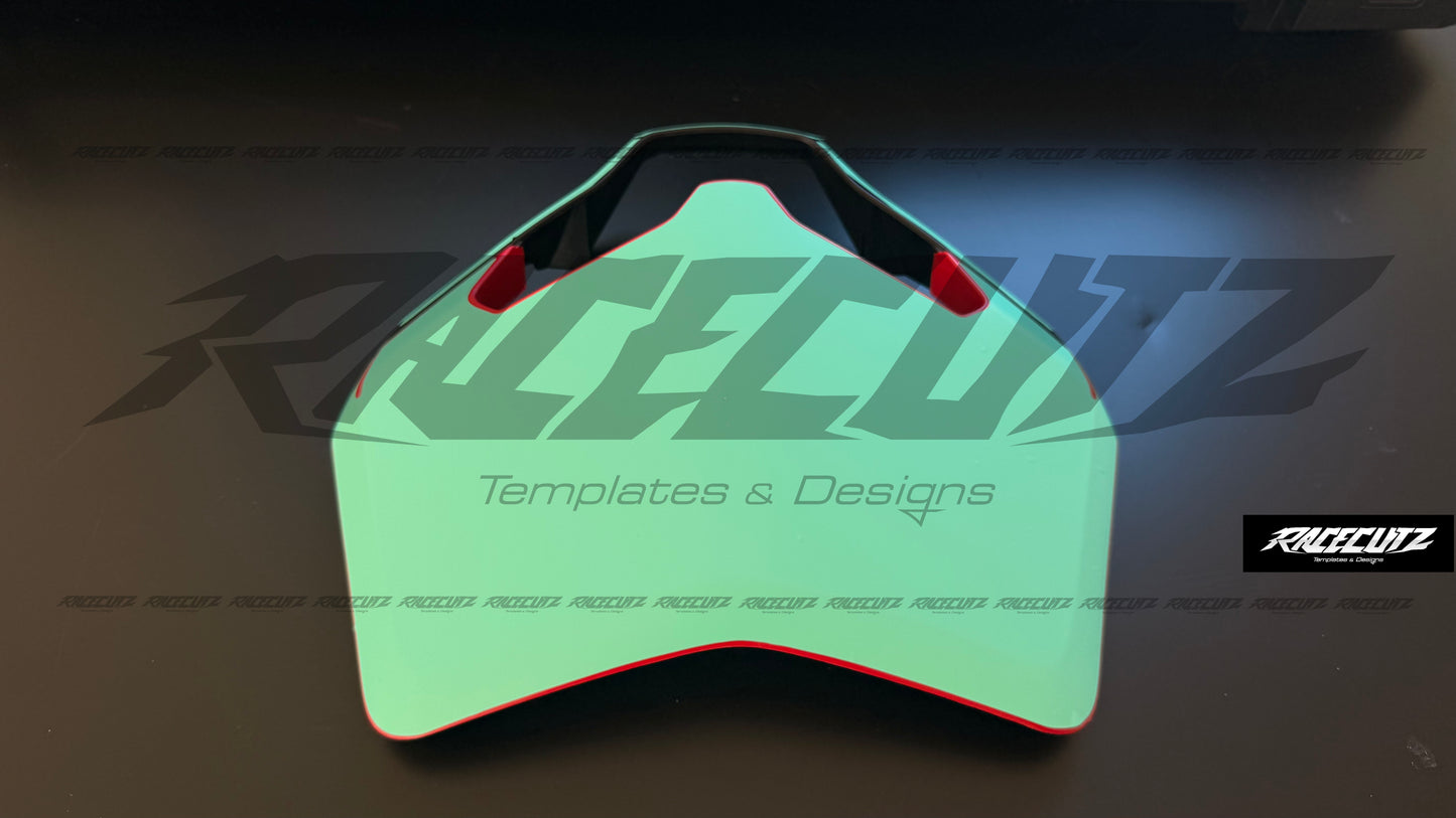 DUCATI DESMO EDS 2026 - HEADLIGHT MASK TEMPLATE