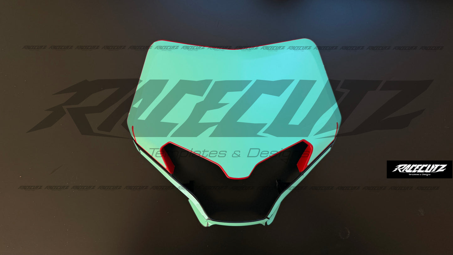 DUCATI DESMO EDS 2026 - HEADLIGHT MASK TEMPLATE