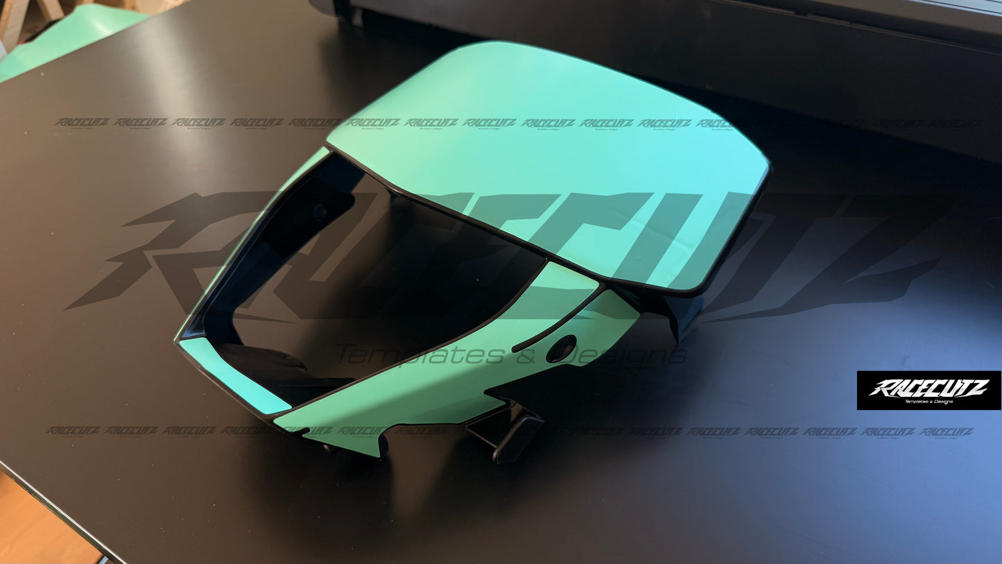 FANTIC XE & XEF 2026 - HEADLIGHT MASK TEMPLATE