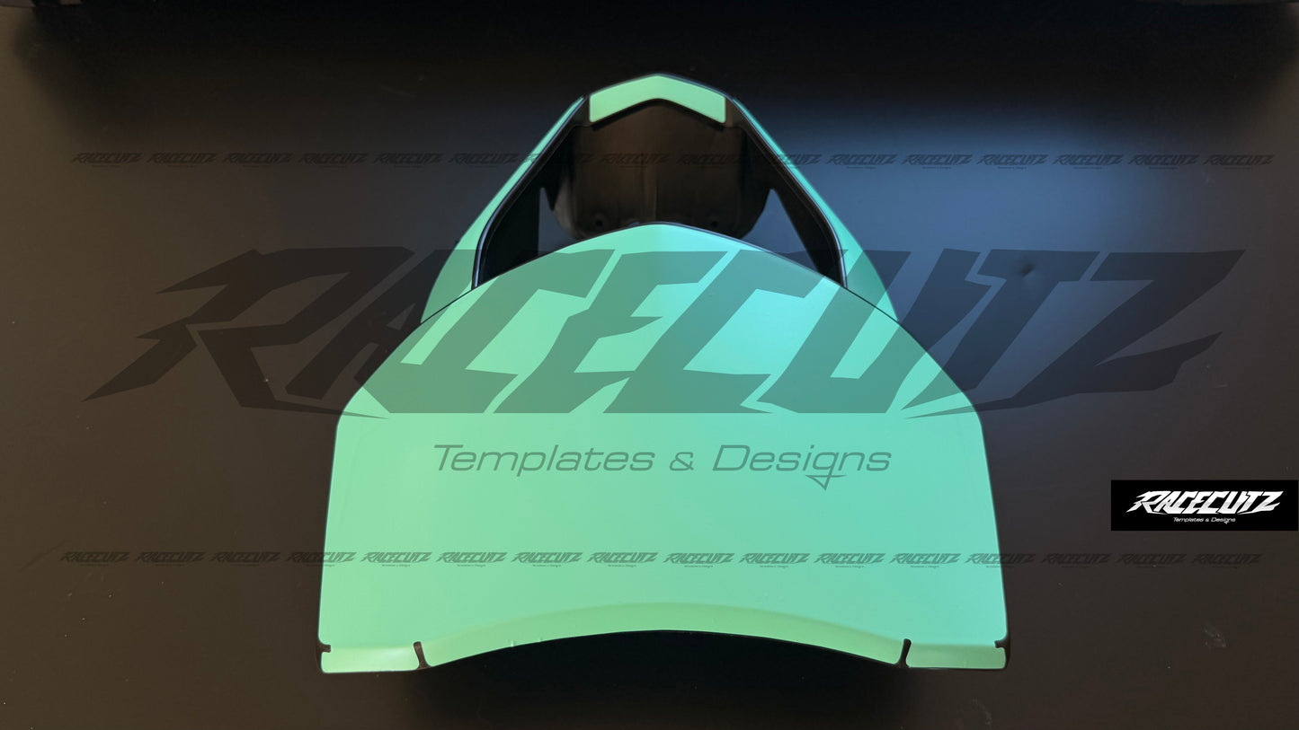 FANTIC XE & XEF 2026 - HEADLIGHT MASK TEMPLATE