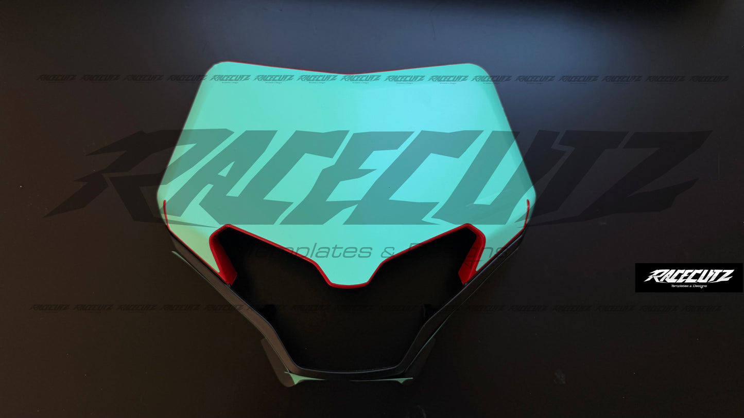 DUCATI DESMO EDS 2026 - HEADLIGHT MASK TEMPLATE