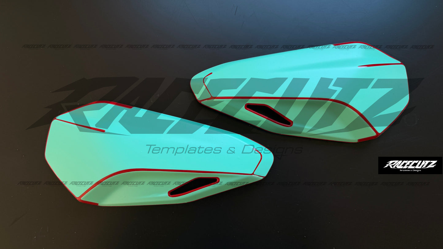 DUCATI DESMO EDS 2026 - HANDGUARDS TEMPLATE