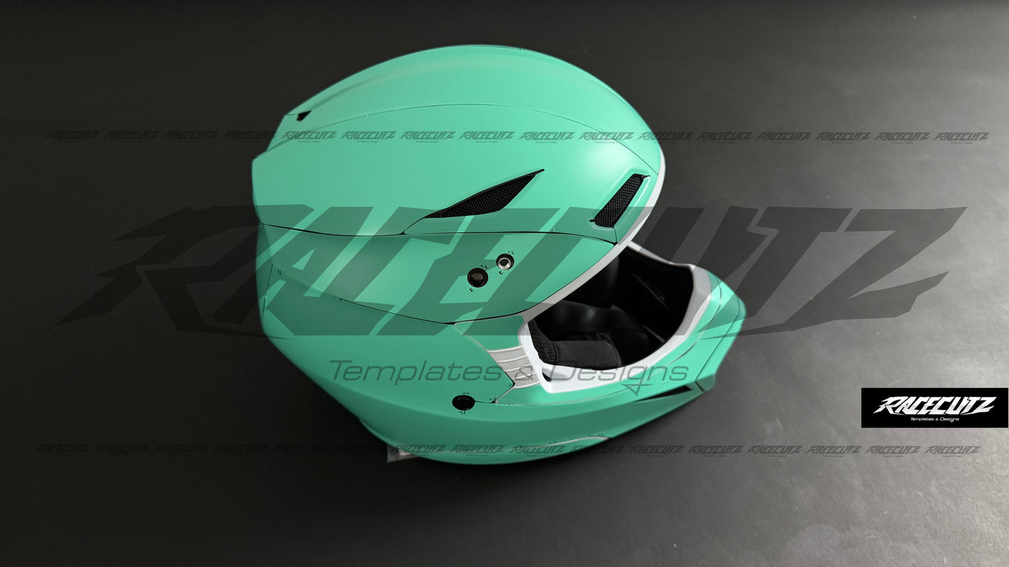 BELL MX-10 MIPS - SIZE LARGE TEMPLATE