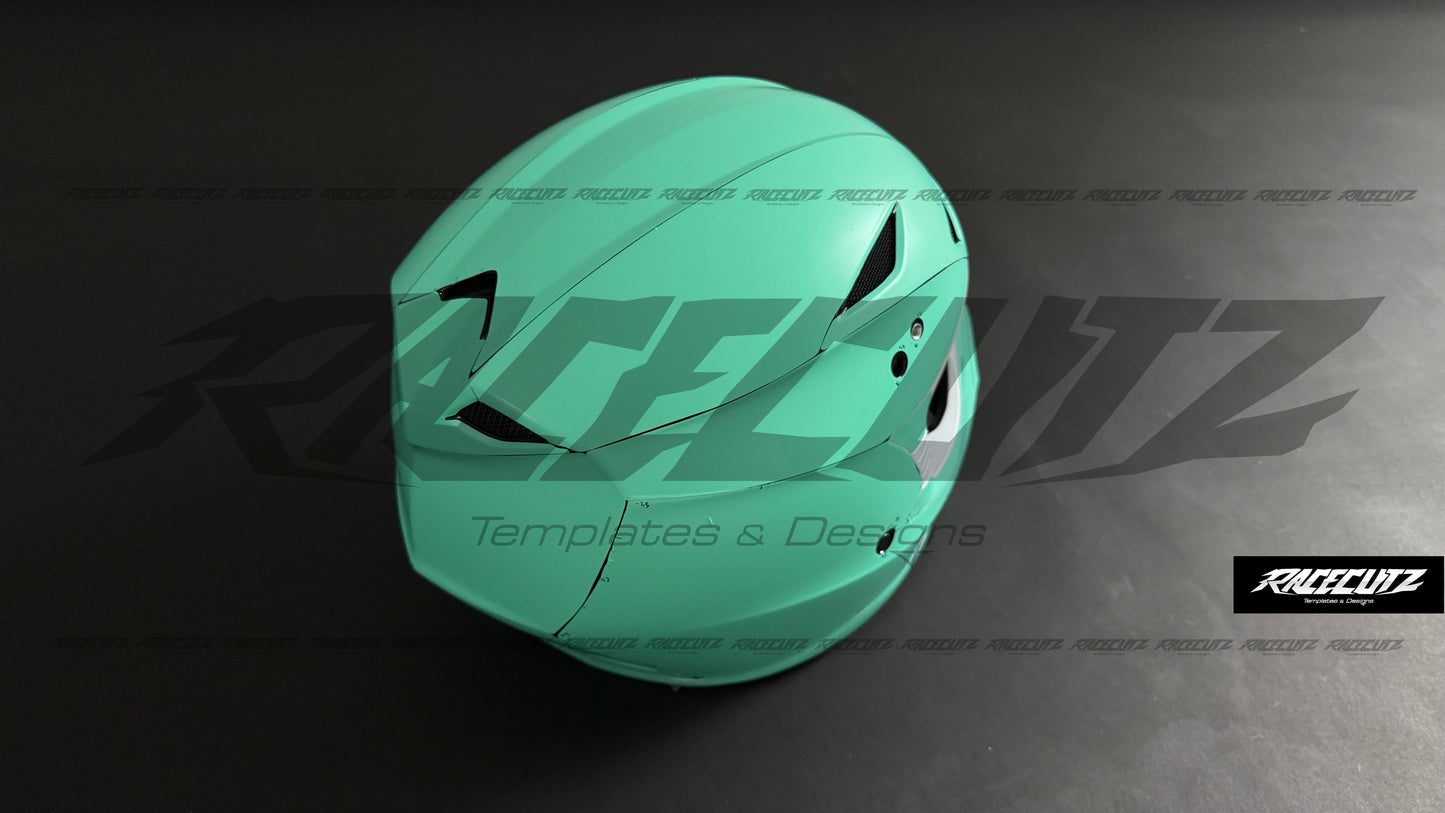 BELL MX-10 MIPS - SIZE LARGE TEMPLATE