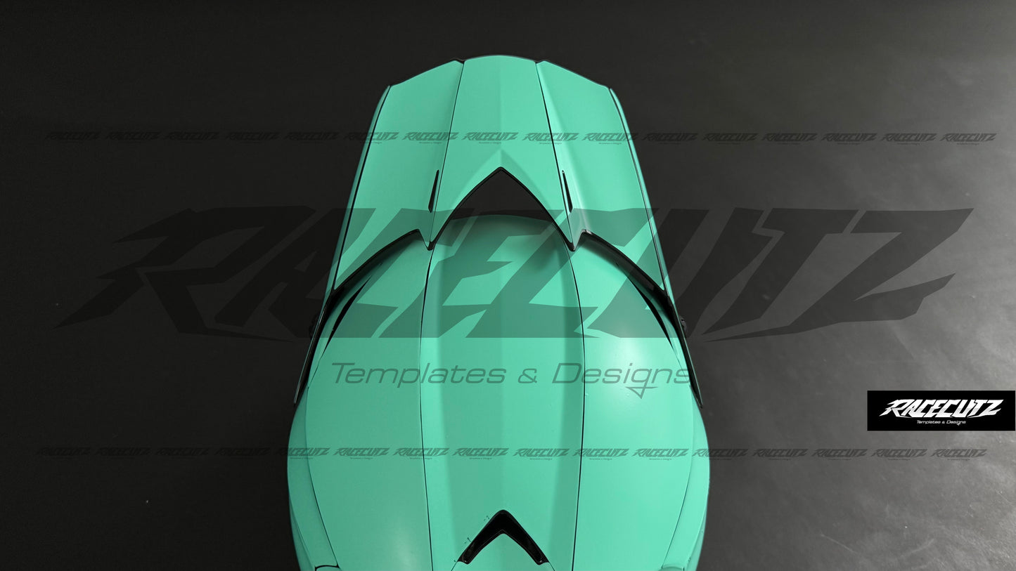 BELL MX-10 MIPS - SIZE LARGE TEMPLATE