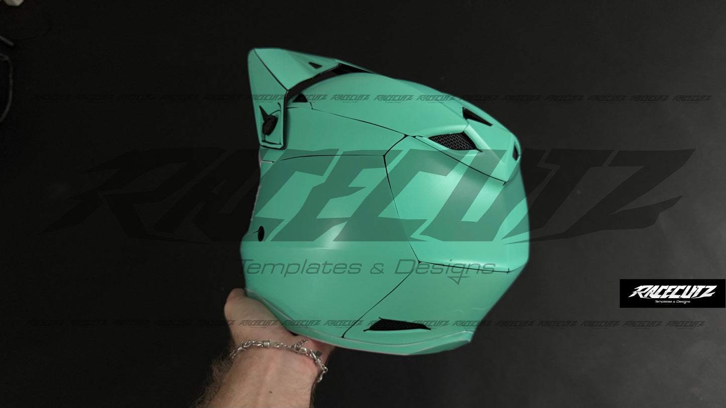 BELL MX-10 MIPS - SIZE LARGE TEMPLATE