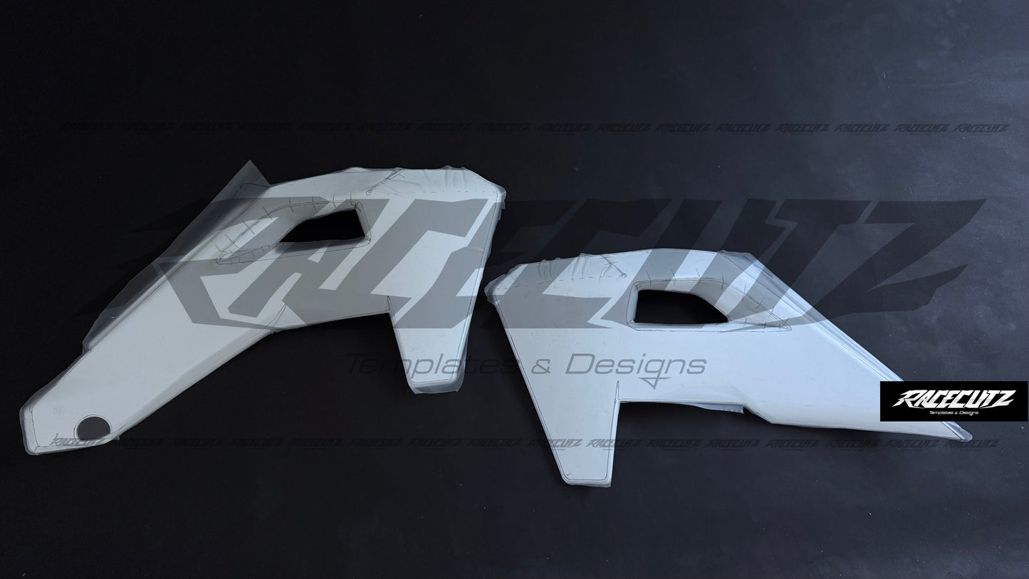 UFO PLASTICS - HUSQVARNA FC+TC 2025-2026 (2024 FACTORY EDITION) & FE+TE 2026 SHROUD TEMPLATE