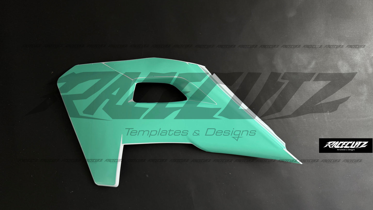 UFO PLASTICS - HUSQVARNA FC+TC 2025-2026 (2024 FACTORY EDITION) & FE+TE 2026 SHROUD TEMPLATE