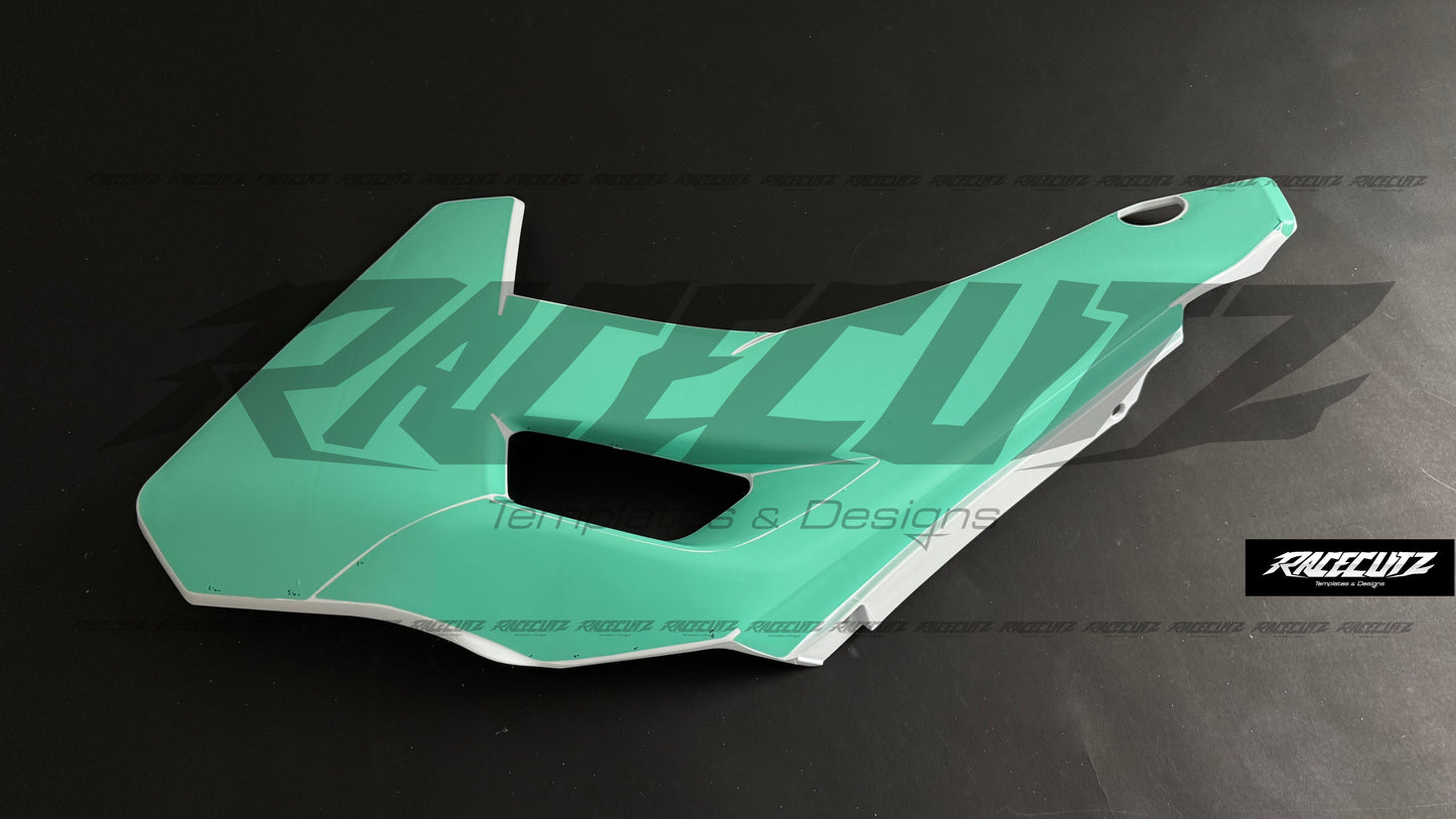 UFO PLASTICS - HUSQVARNA FC+TC 2025-2026 (2024 FACTORY EDITION) & FE+TE 2026 SHROUD TEMPLATE