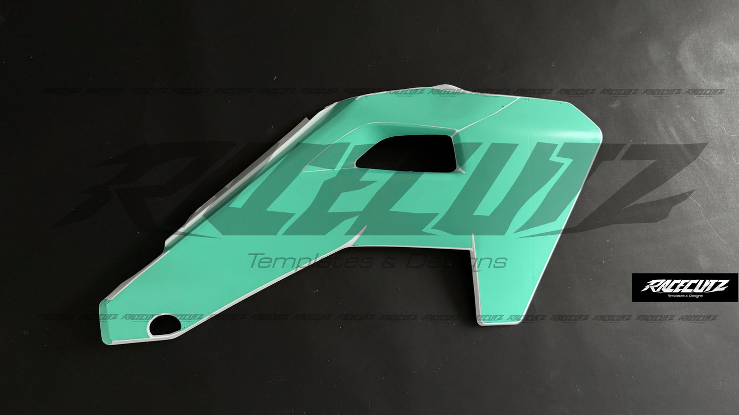 UFO PLASTICS - HUSQVARNA FC+TC 2025-2026 (2024 FACTORY EDITION) & FE+TE 2026 SHROUD TEMPLATE