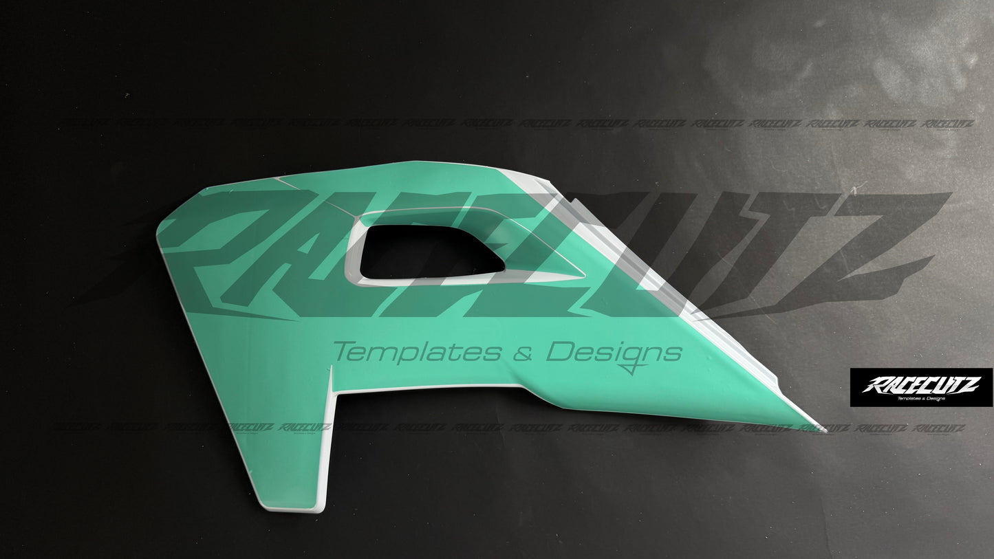 UFO PLASTICS - HUSQVARNA FC+TC 2025-2026 (2024 FACTORY EDITION) & FE+TE 2026 SHROUD TEMPLATE
