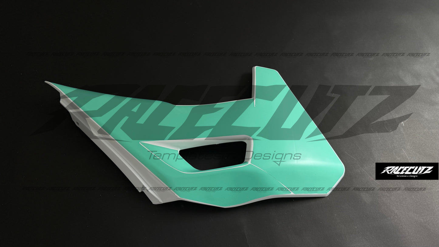UFO PLASTICS - HUSQVARNA FC+TC 2025-2026 (2024 FACTORY EDITION) & FE+TE 2026 SHROUD TEMPLATE