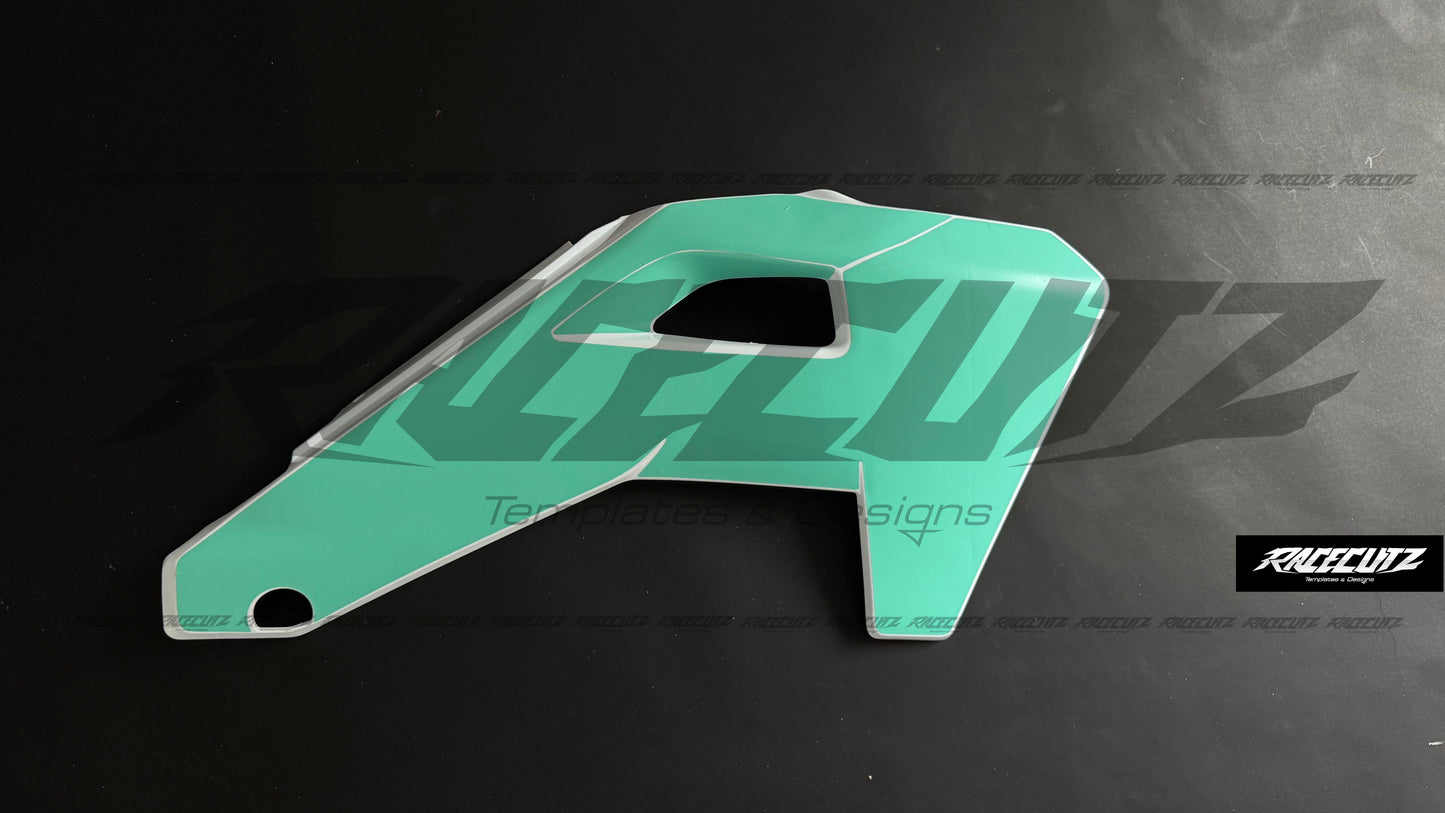 UFO PLASTICS - HUSQVARNA FC+TC 2025-2026 (2024 FACTORY EDITION) & FE+TE 2026 SHROUD TEMPLATE