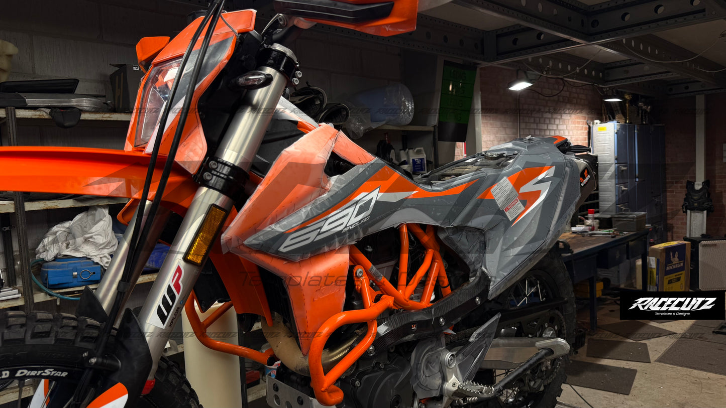 KTM 690 SMC-R & ENDURO R 2020-2025 TEMPLATE