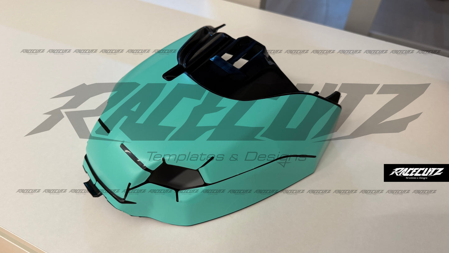 YAMAHA YZ250F 2024-2026 & YZ450F 2023-2026 - CYCRA VENTET AIR FILTER COVER TEMPLATE