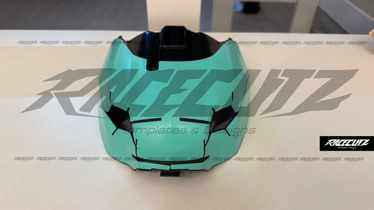 YAMAHA YZ250F 2024-2026 & YZ450F 2023-2026 - CYCRA VENTET AIR FILTER COVER TEMPLATE