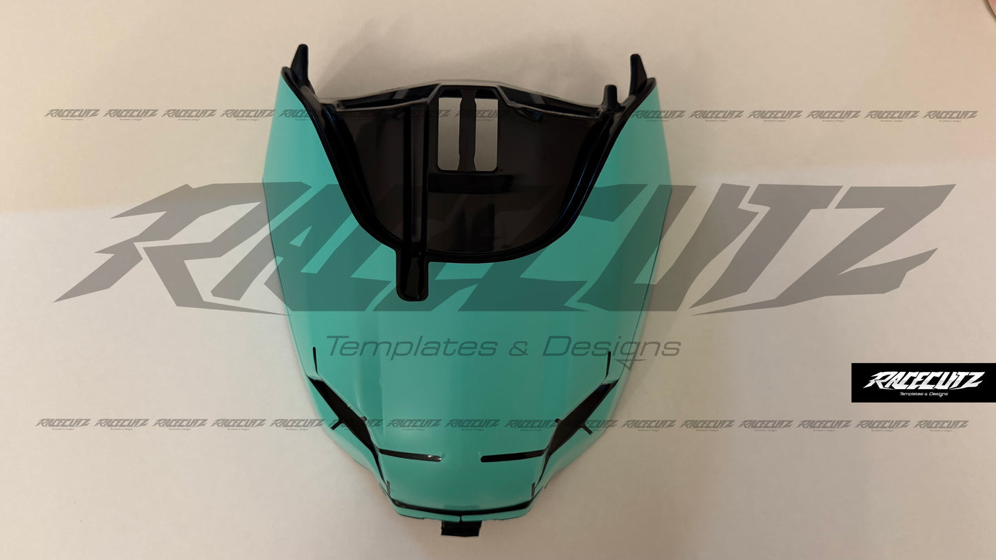 YAMAHA YZ250F 2024-2026 & YZ450F 2023-2026 - CYCRA VENTET AIR FILTER COVER TEMPLATE
