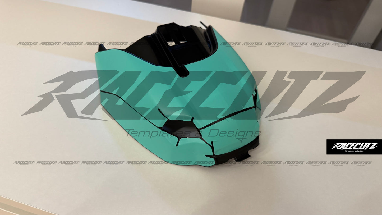YAMAHA YZ250F 2024-2026 & YZ450F 2023-2026 - CYCRA VENTET AIR FILTER COVER TEMPLATE