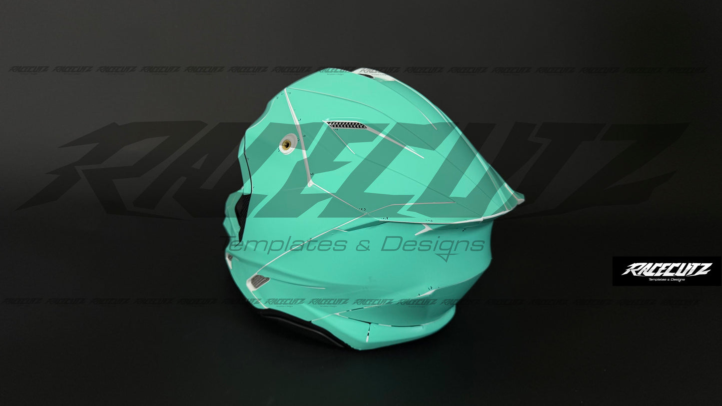 AIROH TWIST 3 - SIZE XSMALL & SMALL & MEDIUM TEMPLATE