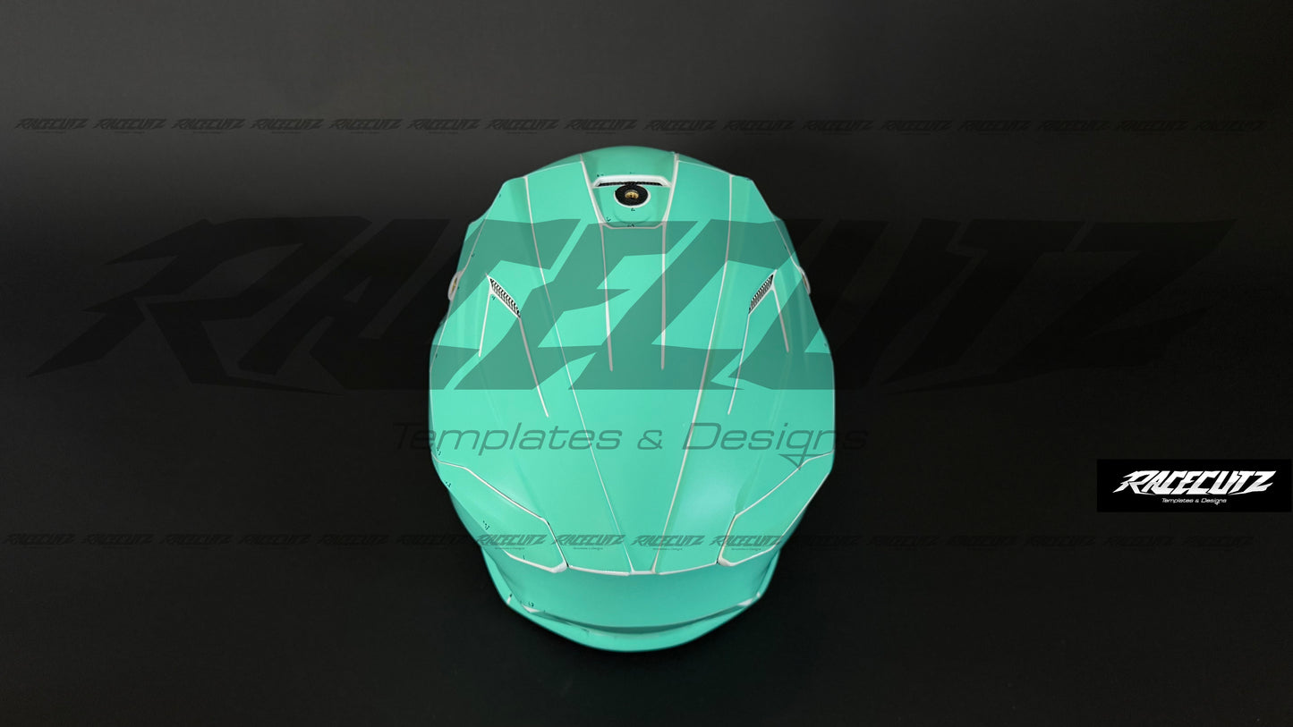 AIROH TWIST 3 - SIZE XSMALL & SMALL & MEDIUM TEMPLATE