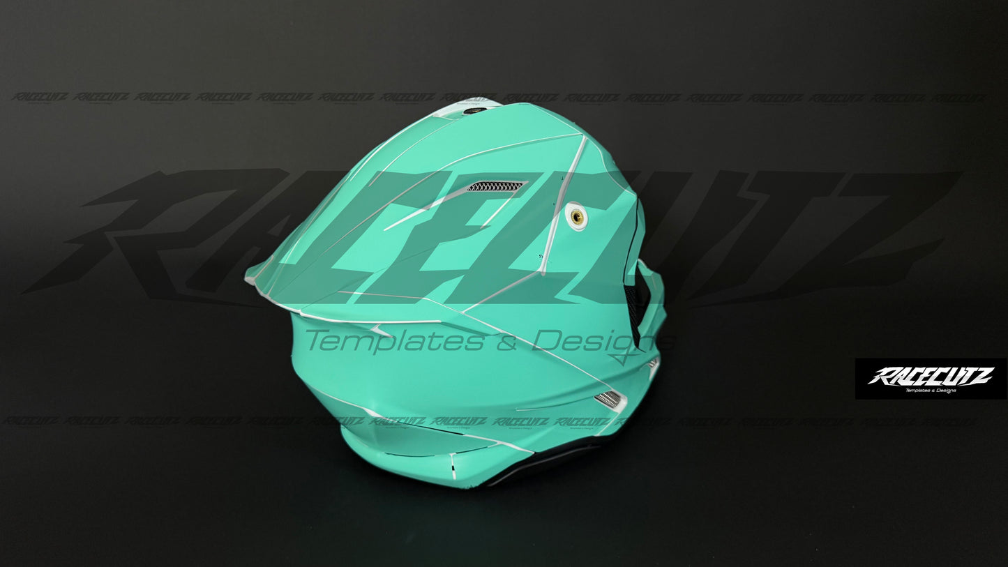 AIROH TWIST 3 - SIZE XSMALL & SMALL & MEDIUM TEMPLATE