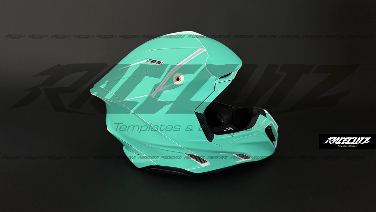 AIROH TWIST 3 - SIZE XSMALL & SMALL & MEDIUM TEMPLATE