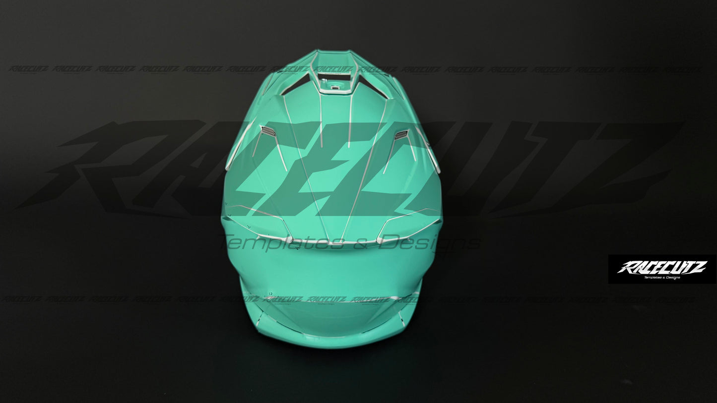 AIROH TWIST 3 - SIZE XSMALL & SMALL & MEDIUM TEMPLATE