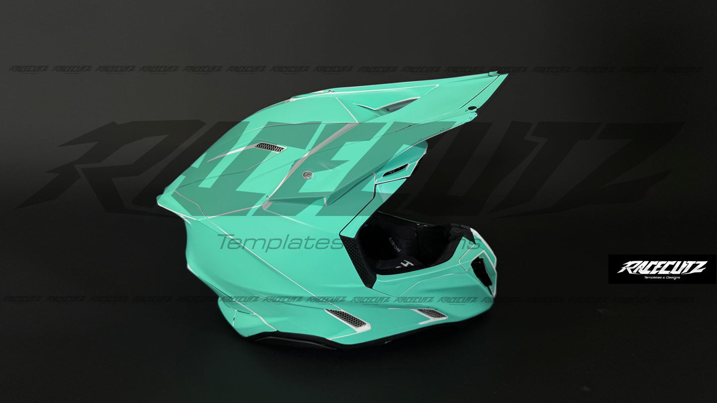 AIROH TWIST 3 - SIZE XSMALL & SMALL & MEDIUM TEMPLATE