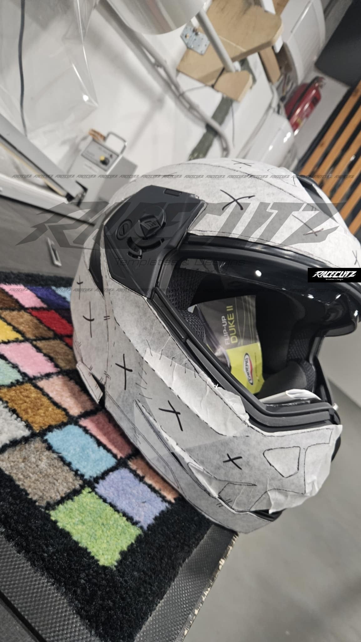 CABERG DUKE 2 - ALL SIZES TEMPLATE