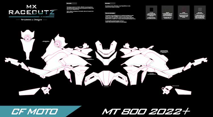 CFMOTO - 800 MT 2022-2026 TEMPLATE