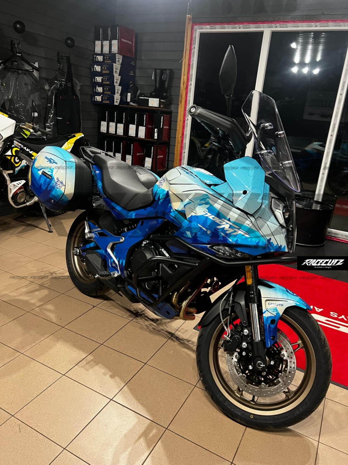 SHAD SH 36 PANNIERS TEMPLATE