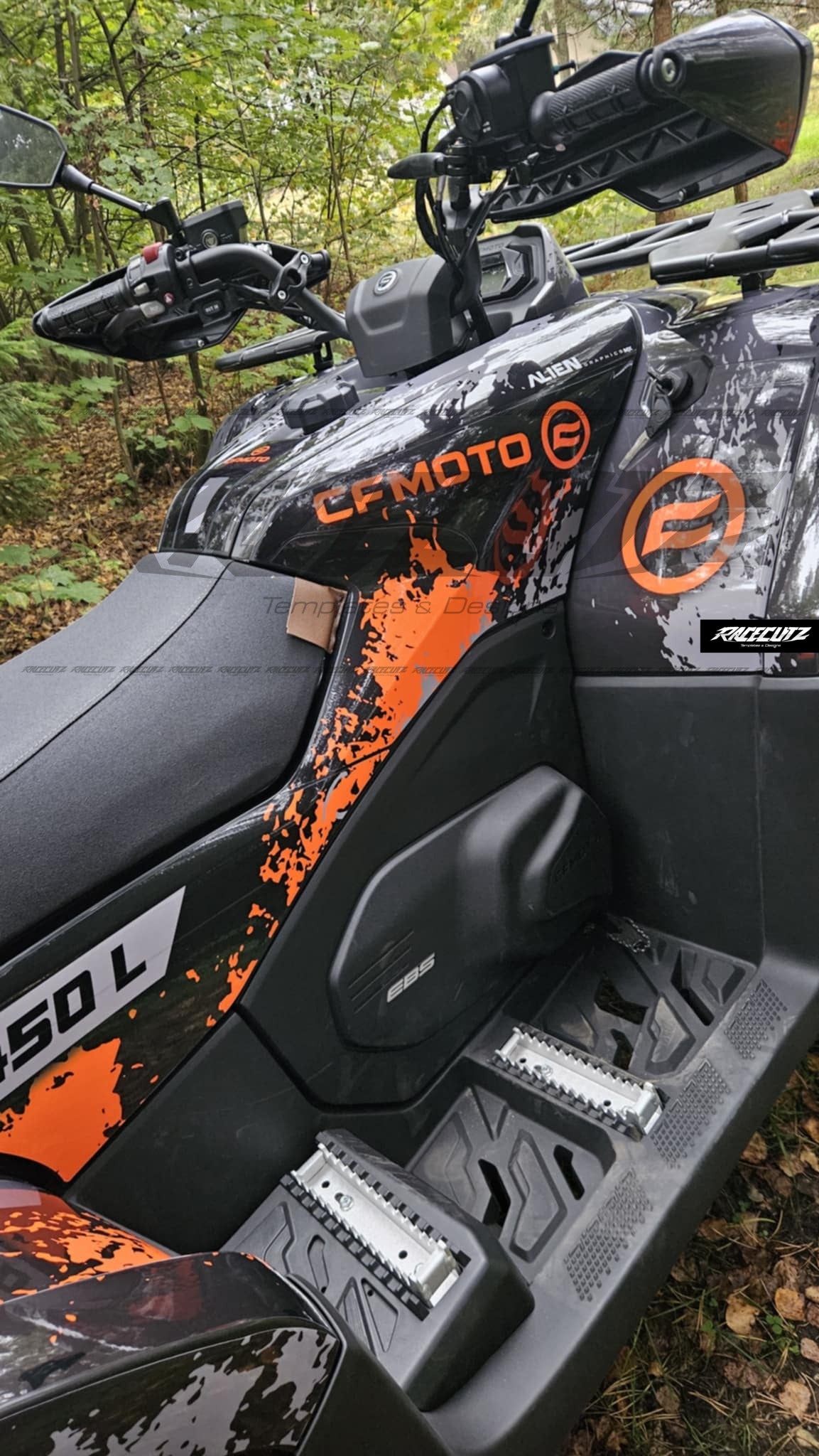 CFMOTO CFORCE 400+450+500+520 2022-2026 TEMPLATE