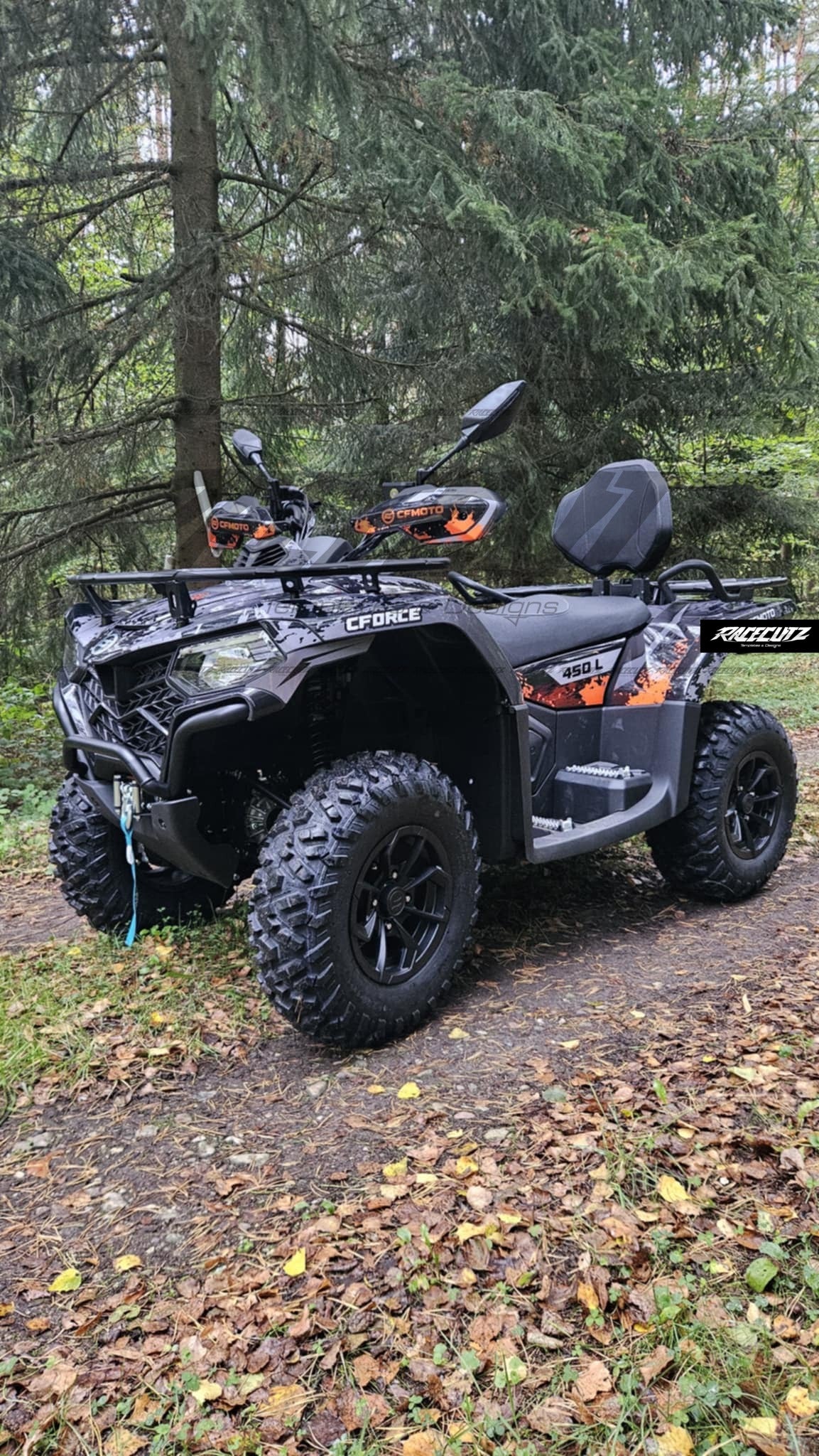 CFMOTO CFORCE 400+450+500+520 2022-2026 TEMPLATE