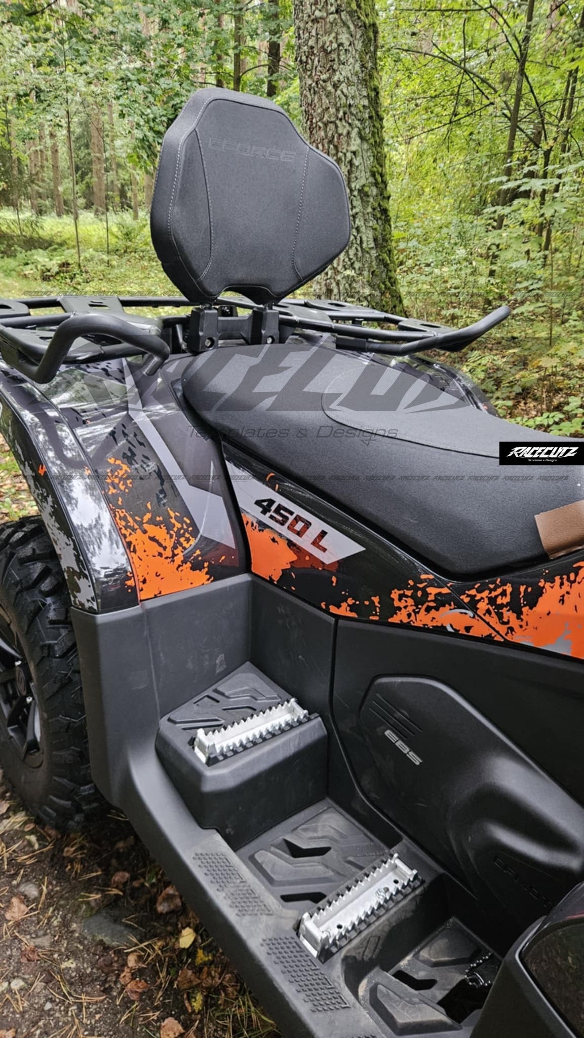 CFMOTO CFORCE 400+450+500+520 2022-2026 TEMPLATE