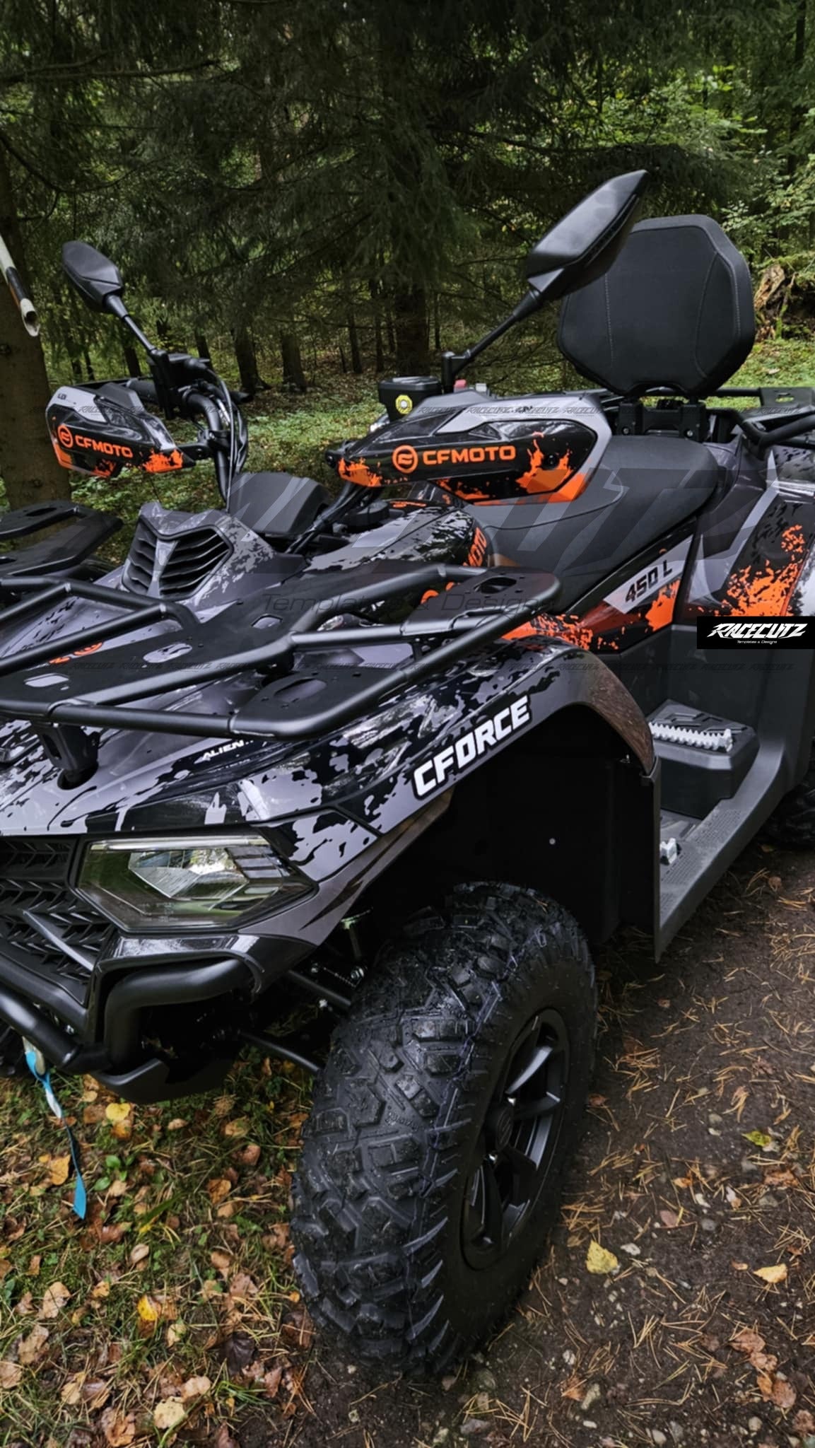 CFMOTO CFORCE 400+450+500+520 2022-2026 TEMPLATE