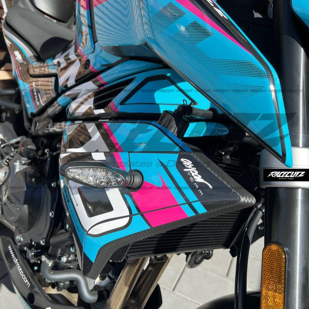 CFMOTO - 450 NK 2024-2025 TEMPLATE