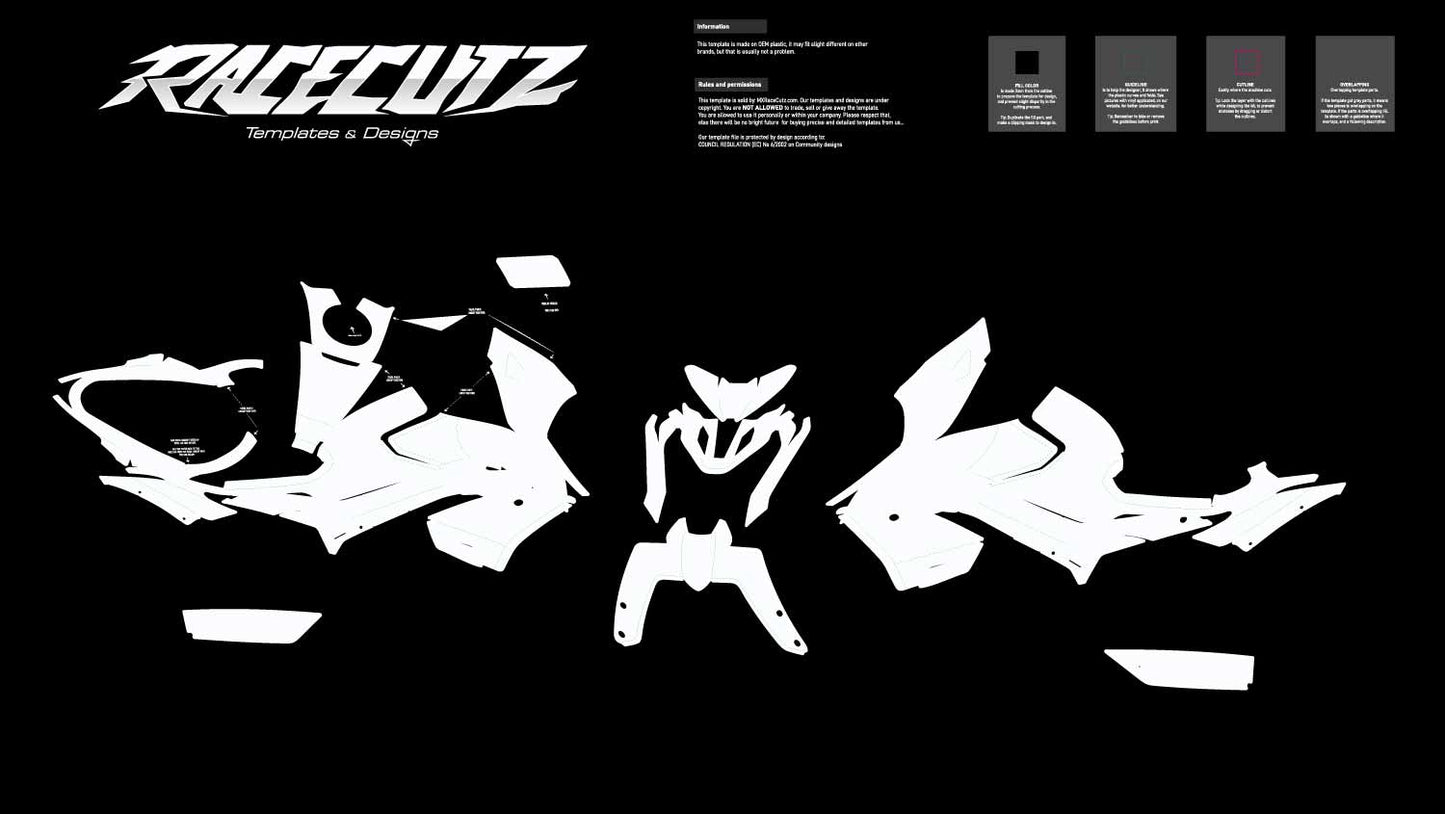 CFMOTO - 800 NK 2023-2026 TEMPLATE