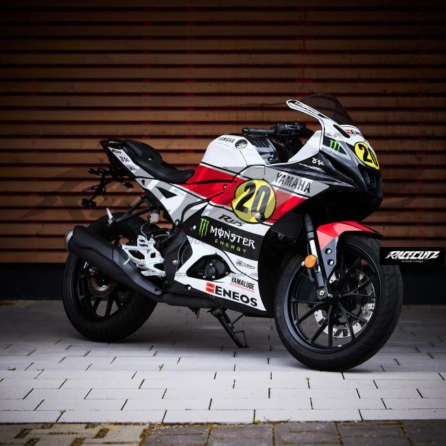 YAMAHA YZF R125 2023-2025 TEMPLATE