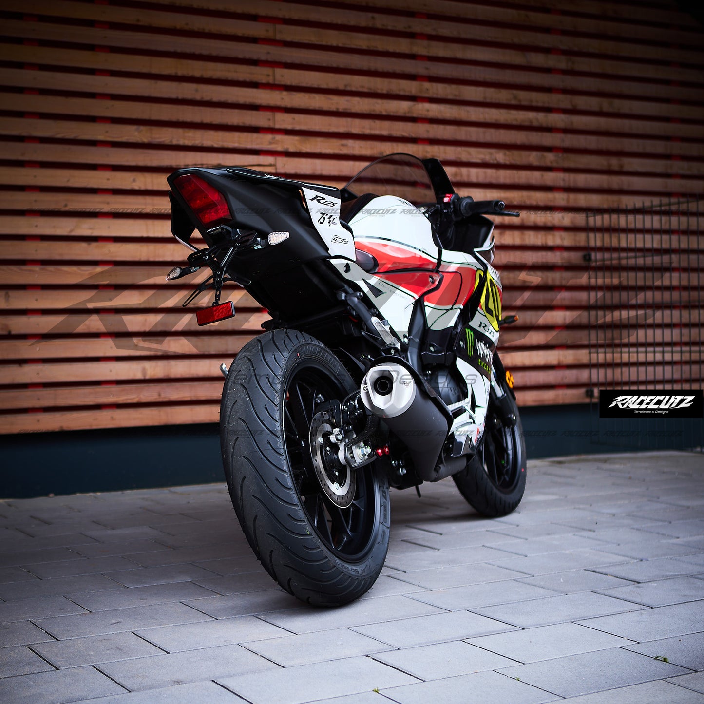 YAMAHA YZF R125 2023-2025 TEMPLATE