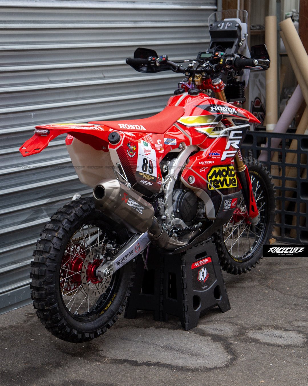 HONDA CRF450RX RALLY 2025 TEMPLATE