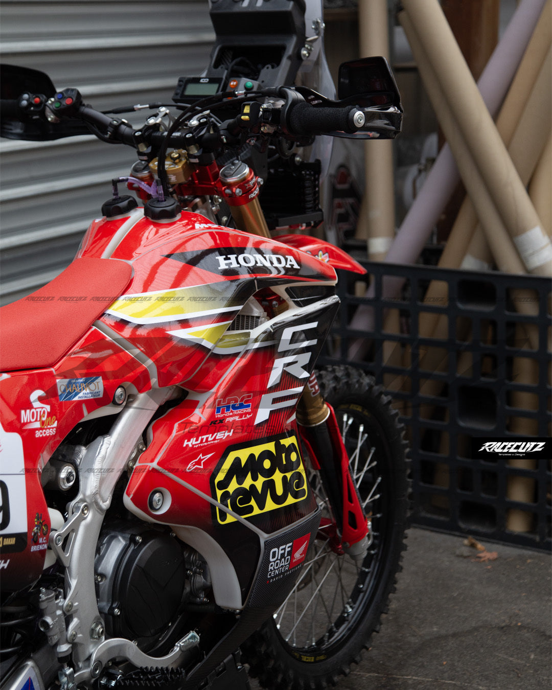 HONDA CRF450RX RALLY 2025 TEMPLATE